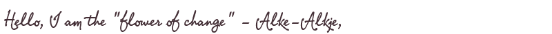 Welcome to Alke-Alkje