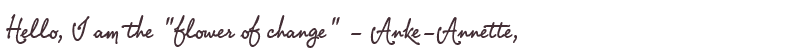 Welcome to Anke-Annette