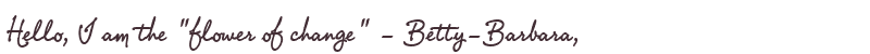 Welcome to Betty-Barbara