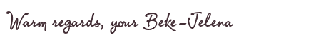 Greetings from Beke-Jelena
