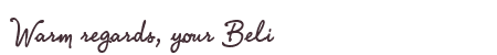 Greetings from Beli