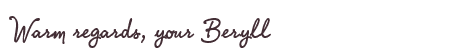 Greetings from Beryll
