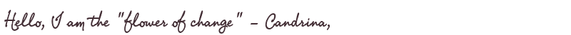 Welcome to Candrina