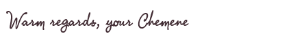 Greetings from Chemene