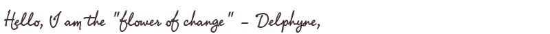 Welcome to Delphyne