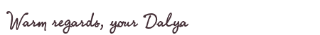 Greetings from Dalya