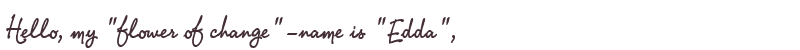 Welcome to Edda