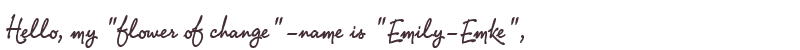 Welcome to Emily-Emke