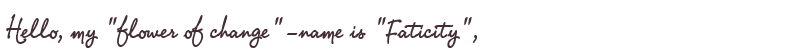 Welcome to Faticity