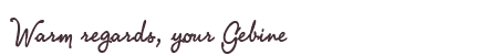 Greetings from Gebine