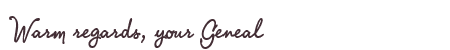 Greetings from Geneal
