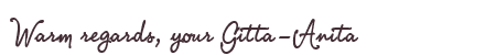 Greetings from Gitta-Anita