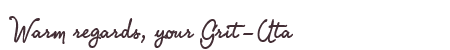 Greetings from Grit-Uta