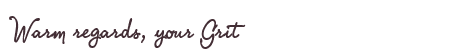 Greetings from Grit