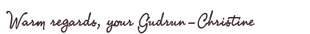 Greetings from Gudrun-Christine