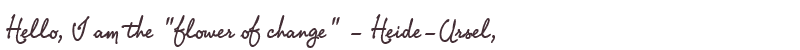 Welcome to Heide-Ursel