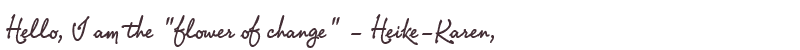 Welcome to Heike-Karen