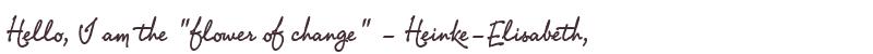 Welcome to Heinke-Elisabeth