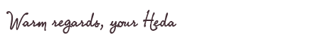 Greetings from Heda