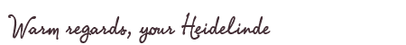 Greetings from Heidelinde
