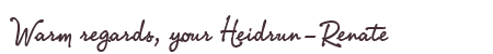 Greetings from Heidrun-Renate
