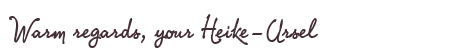 Greetings from Heike-Ursel