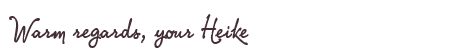 Greetings from Heike