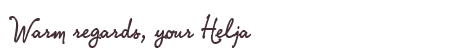 Greetings from Helja