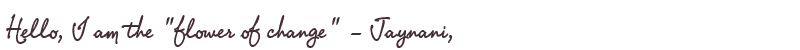 Welcome to Jaynani