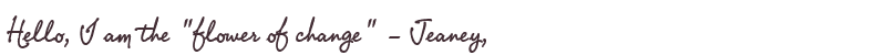 Welcome to Jeaney