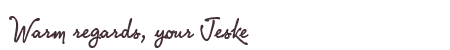 Greetings from Jeske