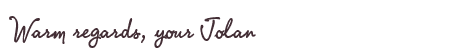 Greetings from Jolan