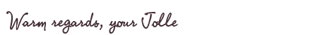 Greetings from Jolle
