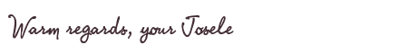 Greetings from Josele