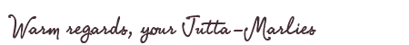Greetings from Jutta-Marlies