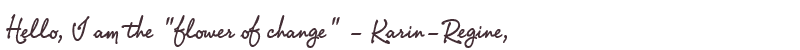 Welcome to Karin-Regine