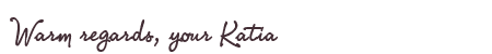 Greetings from Katia