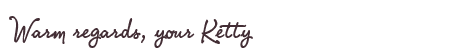 Greetings from Ketty