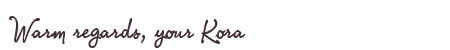 Greetings from Kora