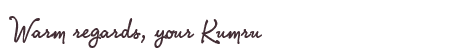 Greetings from Kumru