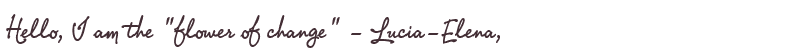 Welcome to Lucia-Elena