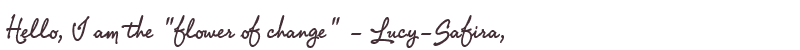 Welcome to Lucy-Safira