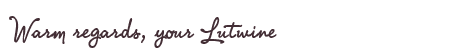 Greetings from Lutwine