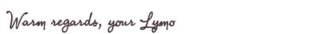Greetings from Lymo