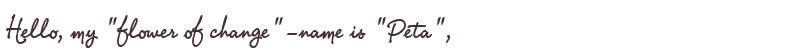 Welcome to Peta