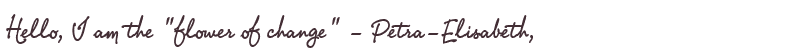 Welcome to Petra-Elisabeth