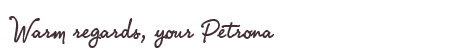 Greetings from Petrona