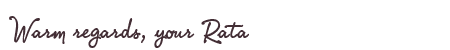Greetings from Rata