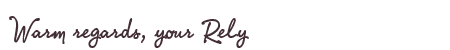 Greetings from Rely