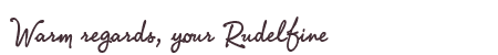 Greetings from Rudelfine
